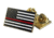 Thin Blue Line Classic, Double Clutch Pin - Thin Red Line American Flag - PIN-CLASSIC-TRL
