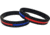 Thin Blue Line Dual Bracelet - 9 Inch, Thin Red Line - TRBL-DUAL-BR-9