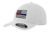 Thin Blue Line Flexfit Hat - Dual Line Red/blue, Thin Red Line - FLEX-DUAL-WHITE-LARGE