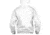 Thin Blue Line Hoodie - 1* Asterisk , White - 1AS-H-WHITE-XXL
