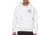 Thin Blue Line Hoodie - 1* Asterisk , White - 1AS-H-WHITE-XXXL