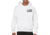 Thin Blue Line Hoodie - American Flag, White - TBL-H-SMALL-LOGO-WHITE-XXL