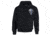 Thin Blue Line Hoodie - Skull, Black - BLPUN-H-BLACK-XXXXL