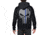 Thin Blue Line Hoodie - Skull, Black - BLPUN-H-BLACK-XXXXL