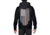 Thin Blue Line Hoodie - Thin Red Line American Flag Honor &amp; Respect, Black - TRL-H-BLACK-XXXXL