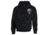 Thin Blue Line Hoodie - Thin Red Line Skull Graphic, Black - REDPUN-H-BLACK-XXXXL