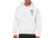 Thin Blue Line Hoodie - Thin Red Line Skull Graphic, White - REDPUN-H-WHITE-XXL