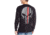 Thin Blue Line Men's - Skull Thin Red Line Long Sleeve T-shirt - TRL-LS-SKULL-XXL