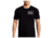 Thin Blue Line Men's T-shirt - Chicago Flag, Black - CHIC-BLACK-XXL