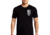 Thin Blue Line Men's T-shirt - Flag - Honor &amp; Respect, Thin Blue Line - TBL-BLACK-XXL