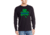 Thin Blue Line Mens Long Sleeve - Shamrock - MEN-LS-SP-BLACK-LARGE