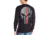Thin Blue Line Mens - Skull Thin Red Line Long Sleeve T-shirt - TRL-LS-SKULL-LARGE