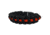Thin Blue Line Paracord Survival Bracelet, Thin Red Line - TRL-PARA-7