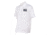 Thin Blue Line Polyester Sport Polo - Flag, White - TBL-POLO-SPORT-WHITE-XXXL