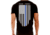 Thin Blue Line Polyester T-shirt - Honor/respect - POLY-HONOR-BLACK-XXXL