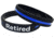 Thin Blue Line Retired - Silicone Bracelet, 9 Inch, Thin Blue Line - TBL-RETIRED-9-BR