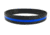 Thin Blue Line Silicone Bracelet, 8 Inch, Thin Blue Line - TBL-BRACELET-1