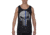 Thin Blue Line Tank - Skull Graphic - TANK-SKULL-LARGE