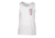 Thin Blue Line Tank - Thin Red Line American Flag - Honor &amp; Respect, White - TRL-TANK-WHITE-L