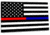 Thin Blue Line Thin Red And Blue Line American Sticker, 4 X 6 Inches, Thin Red Line - TRBL-S-AMERICAN-46