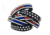 Thin Blue Line Thin Red/blue Line American Flag Bracelet, Thin Red Line - TRBL-AM-BR-8