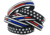 Thin Blue Line Thin Red/blue Line American Flag Bracelet, Thin Red Line - TRBL-AM-BR-9
