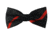 Thin Blue Line Thin Red Line Classic Bowtie - RED-STRIPE-BOWTIE