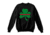 Thin Blue Line Thin Red Line Crewneck, Shamrock, Black - STPAT-TRL-CREW-BLACK-XXL