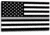 Thin Blue Line Thin Silver Line American Sticker, 4 X 6 Inches - TSL-S-AMERICAN-46