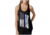 Thin Blue Line Women's Racerback Tank - Flag - WOM-TBLT-XXL