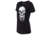 Thin Blue Line Women's Short Sleeve - Halloween Thin Blue Line, Black - WOM-TBL-HALO-BLK-XXL