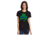 Thin Blue Line Women's T-shirt - Shamrock - WOM-SP-BLACK-XXL