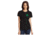 Thin Blue Line Women's T-shirt, Small Shamrock, , Thin Blue Line - WOM-SM-STPAT-TBL-TSHIRT-BLACK-2XL