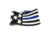 Women's Winter Headband - Thin Blue Line American Flag