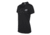 Thin Blue Line Womens Polyester Polo - Embroidered Flag - TBL-WOMEN-POLO-BLACK-LARGE