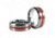 Thin Blue Line Womens Thin Red Line Ring, Tungsten - WOM-TRL-RING-TUNG-9