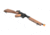 Thompson M1A1 AEG, Metal Gears/Gearbox, Incl Batt &amp; Chrg, Black/Brown 43900