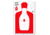 Thompson Target B27Q Silhouette Qualification Shooting Targets - 25x38in, 25 Pack, Red, 2XL, 0276-25