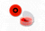 Thompson Target Bright Spots Orange 2.25in Adhesive Targets In Re-Close Container, 50 Pack, Orange, Extra Small, 5240-50