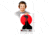 Thompson Target HALO Life-Size Turkey Reactive Splatter Targets 12.5x19, 10 Pack, Black/Red, Large, 4648-10