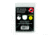 Thompson Target HALO Stick-Um-Up 3in Adhesive Reactive Targets In Re-Close Container, 100 Pack, Black/Red, Extra Small, 6260-100