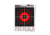 Thompson Target HALO Trouble Shooter Diagnostic Reactive Splatter Targets 8.5x11, 20 Pack, Black/Red, Small, 4613-20