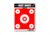 Thompson Target Hot Shot Paper Shooting Targets 9x12in, 50 Pack, Red, Small, 8926-50