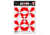 Thompson Target Scope Alignment/Sight-In 12.5x19 Paper Shooting Targets, 30 Pack, Red, Large, 3333-30