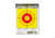 Thompson Target Trouble Shooter Targets Paper Handgun Diagnostic 9x12, 50 Pack, Yellow, Small, 2552-50