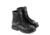 Thorogood GENflex2 8in Side Zip Trooper Waterproof Boot, Black, 10.5/W 834-7991-10.5-W