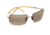 Maui Jim Thousand Peaks Sunglasses w/ Amber Frame and HCL Bronze Lenses - H517-21, Quarter View