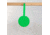 Throom Targets Hangtuff 6in Round Self-Healing Target, Green, 11049-0101