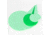 Throom Targets Hangtuff 6in Round Self-Healing Target, Green, 11049-0101