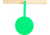 Throom Targets Hangtuff 8in Round Target, Green, 11051-0101